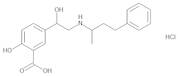 2-Hydroxy-5-[1-hydroxy-2-[(1-methyl-3-phenylpropyl)amino]ethyl]benzoic Acid Hydrochloride