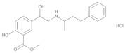 Methyl 2-Hydroxy-5-[1-hydroxy-2-[(1-methyl-3-phenylpropyl)amino]ethyl]benzoate Hydrochloride