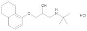 (2RS)-1-[(1,1-Dimethylethyl)amino]-3-[(5,6,7,8-tetrahydronaphtalen-1-yl)oxy]propan-2-ol Hydrochloride