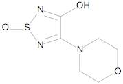 3-Hydroxy-4-morpholino-1,2,5-thiadiazole 1-Oxide