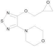 (RS)-4-[4-[(Oxiran-2-yl)methoxy]-1,2,5-thiadiazol-3-yl]morpholine