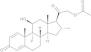 9-Fluoro-11beta-hydroxy-16alpha-methyl-3,20-dioxopregna-1,4-dien-21-yl Acetate