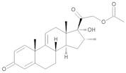 17-Hydroxy-16alpha-methyl-3,20-dioxopregna-1,4,9(11)-trien-21-yl Acetate