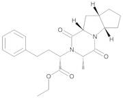Ethyl (2S)-2-[(3S,5aS,8aS,9aS)-3-Methyl-1,4-dioxodecahydro-2H-cyclopenta[4,5]pyrrolo[1,2-a]pyrazin-2-yl]-4-phenylbutanoate (Ramipril Diketopiperazine)