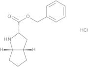 (2S,3aS,6aS)-Octahydrocyclopenta[b]pyrrole-2-carboxylic Acid Phenylmethyl Ester Hydrochloride