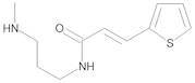 (E)-N-[3-(Methylamino)propyl]-3-(thiophen-2-yl)prop-2-enamide