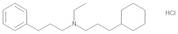 N-(3-Cyclohexylpropyl)-N-ethyl-3-phenylpropan-1-amine Hydrochloride
