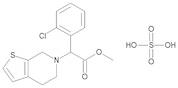 Methyl (2RS)-(2-Chlorophenyl)[4,7-dihydrothieno[2,3-c]pyridin-6(5H)-yl]acetate Hydrogen Sulfate