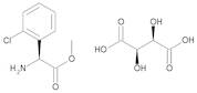 Methyl (2S)-2-Amino-2-(2-chlorophenyl)acetate Tartrate