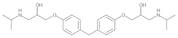 (RS)-1-[4-[4-(2-Hydroxy-3-isopropylaminopropoxy)benzyl]phenoxy]-3-isopropylaminopropan-2-ol