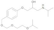 (2RS)-1-[4-[[(2-Isopropoxyethoxy)methoxy]methyl]phenoxy]-3-isopropylaminopropan-2-ol