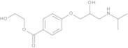 2-Hydroxyethyl 4-[((2RS)-2-Hydroxy-3-(isopropylamino)propyl)oxy]benzoate