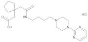 [1-[2-Oxo-2-[[4-[4-(pyrimidin-2-yl)piperazin-1-yl]butyl]amino]ethyl]cyclopentyl]acetic Acid Hydrochloride