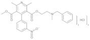 3-Methyl 5-[Methyl(phenylmethyl)amino]ethyl 2,6-Dimethyl-4-(3-nitrophenyl)pyridine-3,5-dicarboxylate Dihydrochloride