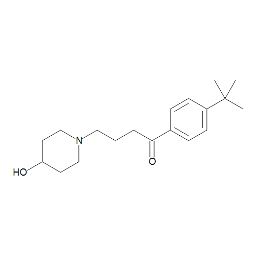 1-[4-(1,1-Dimethylethyl)phenyl]-4-(4-hydroxypiperidin-1-yl)butan-1-one