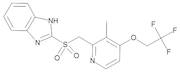 2-[[[3-Methyl-4-(2,2,2-trifluoroethoxy)pyridin-2-yl]methyl]sulphonyl]-1H-benzimidazole (Lansoprazole Sulphone)