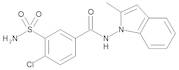 4-Chloro-N-(2-methyl-1H-indol-1-yl)-3-sulphamoylbenzamide