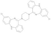 11,11'-(Piperazine-1,4-diyl)bis(8-chloro-5H-dibenzo[b,e][1,4]-diazepine)