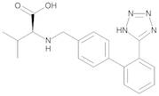 (2S)-3-Methyl-2-[[[2'-(1H-tetrazol-5-yl)biphenyl-4-yl]methyl]amino]butanoic Acid (Despentanoylvalsartan)