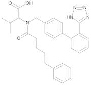 3-Methyl-2-[(5-phenylpentanoyl)[[2'-(1H-tetrazol-5-yl)biphenyl-4-yl]methyl]amino]butanoic Acid