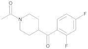 1-[4-(2,4-Difluorobenzoyl)piperidin-1-yl]ethanone