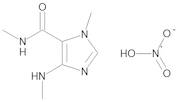 N,1-Dimethyl-4-(methylamino)-1H-imidazole-5-carboxamide Nitrate (Caffeidine Nitrate)