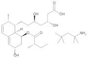 Pravastatin 1,1,3,3-Tetramethylbutylamine
