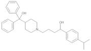 (1RS)-4-[4-(Hydroxydiphenylmethyl)piperidin-1-yl]-1-[4-(1-methylethyl)phenyl]butan-1-ol