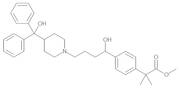 Methyl 2-[4-[(1RS)-1-Hydroxy-4-[4-(hydroxydiphenylmethyl)piperidin-1-yl]-butyl]phenyl]-2-methylpropanoate (Fexofenadine Methyl Ester)