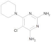 5-Chloro-6-(piperidin-1-yl)pyrimidine-2,4-diamine