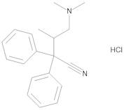 (3RS)-4-(Dimethylamino)-3-methyl-2,2-diphenylbutanenitrile Hydrochloride (Isodidiavalo Hydrochloride)