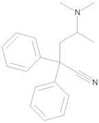 (4RS)-4-(Dimethylamino)-2,2-diphenylpentanenitrile (Didiavalo; Premethadone; Methadone Nitrile)