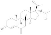 6-Methylidene-3,20-dioxopregn-4-en-17-yl Acetate (6-Methylenehydroxyprogesterone Acetate)