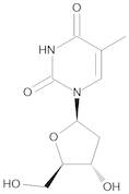 1-(2-Deoxy-beta-D-erythro-pentofuranosyl)-5-methylpyrimidine-2,4(1H,3H)-dione (Thymidine)