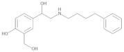 (1RS)-1-[4-Hydroxy-3-(hydroxymethyl)phenyl]-2-[(4-phenylbutyl)amino]ethanol