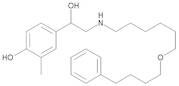 (1RS)-1-(4-Hydroxy-3-methylphenyl)-2-[[6-(4-phenylbutoxy)hexyl]amino]ethanol