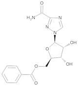 1-(5-O-Benzoyl-beta-D-ribofuranosyl)-1H-1,2,4-triazole-3-carboxamide (5'-O-Benzoylribavirin)
