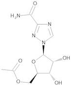 1-(5-O-Acetyl-beta-D-ribofuranosyl)-1H-1,2,4-triazole-3-carboxamide (5'-O-Acetylribavirin)