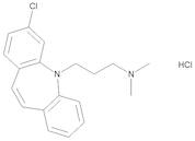 3-(3-Chloro-5H-dibenzo[b,f]azepin-5-yl)-N,N-dimethylpropan-1-amine Hydrochloride
