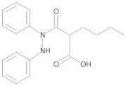 (2RS)-2-[(1,2-Diphenyldiazanyl)carbonyl]hexanoic Acid