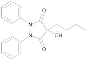4-Butyl-4-hydroxy-1,2-diphenylpyrazolidine-3,5-dione