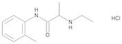 (RS)-2-Ethylamino-N-(2-methylphenyl)propanamide Hydrochloride