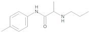 (2RS)-N-(4-Methylphenyl)-2-(propylamino)propanamide