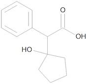 (2RS)-(1-Hydroxycyclopentyl)(phenyl)acetic Acid