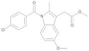 Methyl [1-(4-Chlorobenzoyl)-5-methoxy-2-methyl-1H-indol-3-yl]acetate (Indomethacin Methyl Ester)