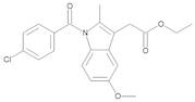 Ethyl [1-(4-Chlorobenzoyl)-5-methoxy-2-methyl-1H-indol-3-yl]acetate (Indomethacin Ethyl Ester)