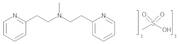 N-Methyl-2-(pyridin-2-yl)-N-[2-(pyridin-2-yl)ethyl]ethanamine Trimesilate