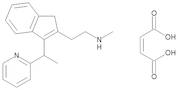 N-Methyl-2-[3-[(1RS)-1-(pyridin-2-yl)ethyl]-1H-inden-2-yl]ethanamine Maleate