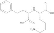 (2S)-6-Amino-2-[[(1S)-1-carboxy-3-phenylpropyl]amino]hexanoic Acid