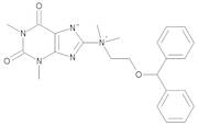 8-[N-(2-Diphenylmethoxyethyl)-N,N-dimethylaminium]-1,3-dimethylxanthine inner salt